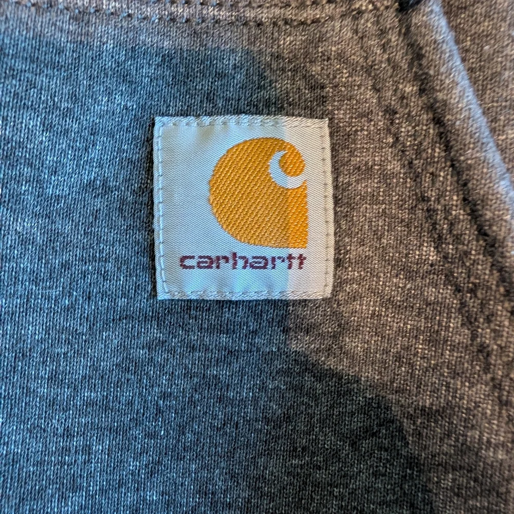 Carhartt Heather Gray Full-Zip Hoodie - Picture 4 of 4